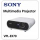 Multimedia Projector VPL EX70
